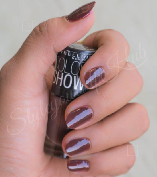 Color Show Choco Sin Nail Polish