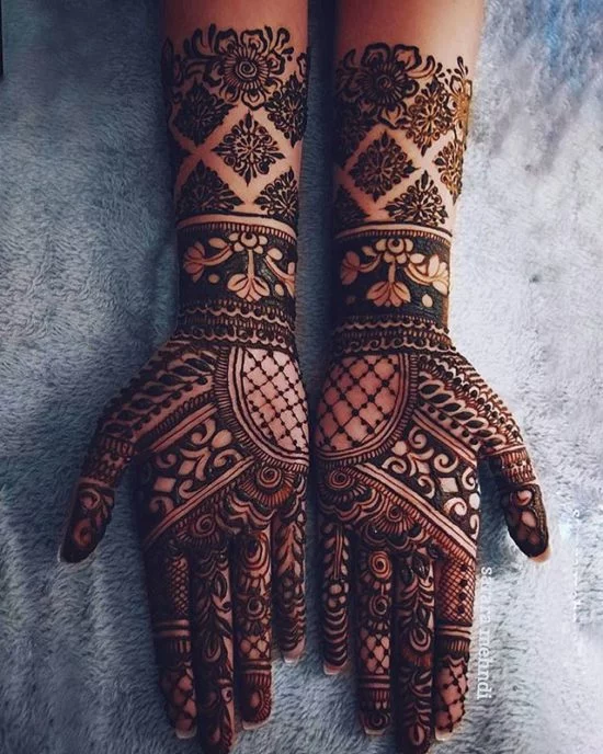 Rajasthani Mehndi Design