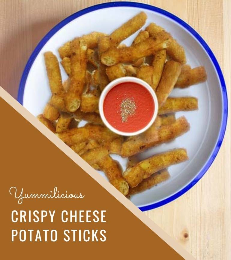 You are currently viewing Crispy Cheese Potato Sticks