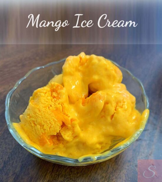 Mango Ice Cream Recipe