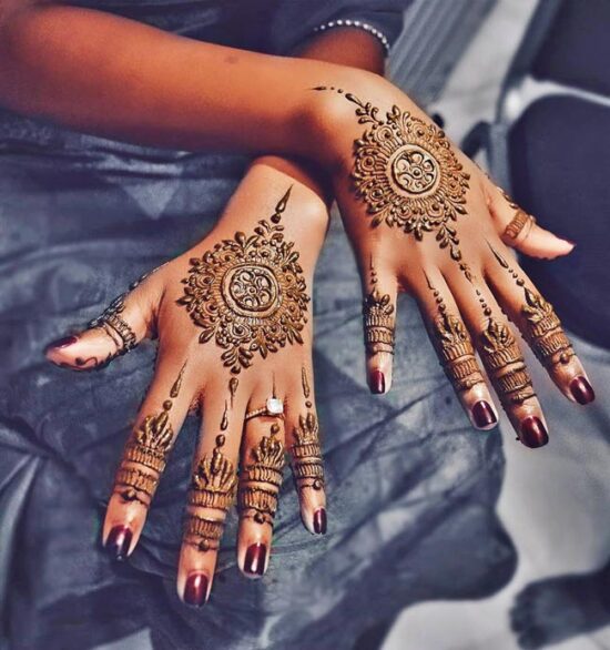 Mandalas Back Hand Mehndi Design