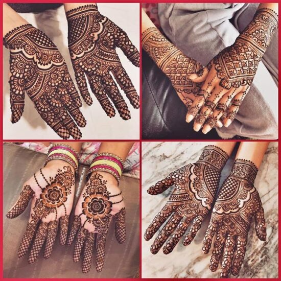 Front Hand Mehndi Design