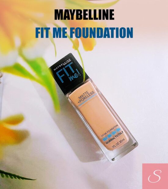 Maybelline Fit Me Foundation Shades, Swatches, Review