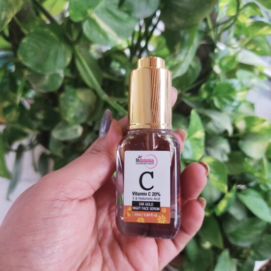 St. Botanica Vitamin C 24K Gold Night Face Serum