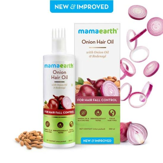 Mamaearth Onion Hair Oil for Hair Regrowth