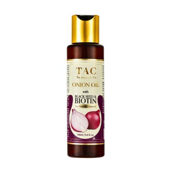 TAC – The Ayurveda co Red Onion Hair Oil With Black Seed
