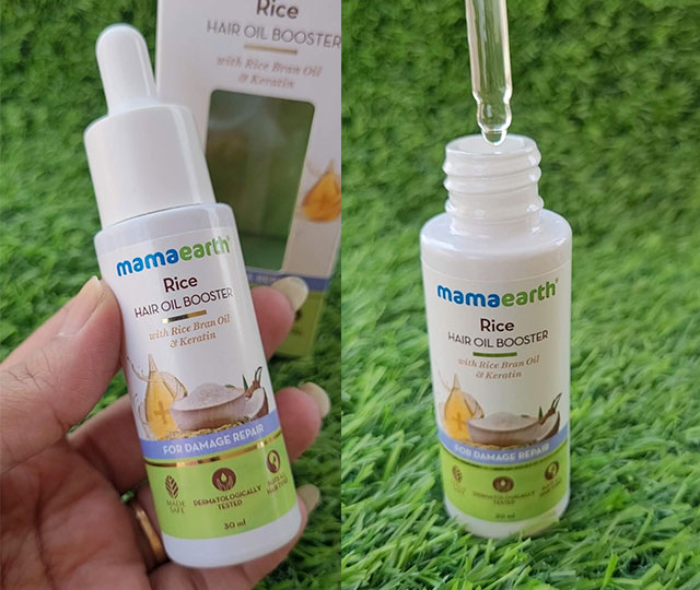 Mamaearth Rice Hair Oil Booster