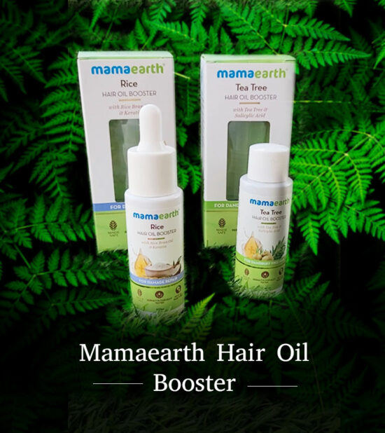 Mamaearth Oil Booster for hair repair and growth
