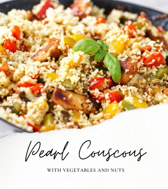 A New Way To Make Pearl Couscous With All The Middle East Flavors