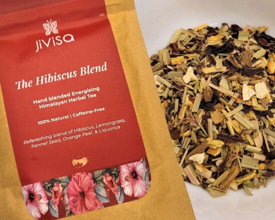 Hibiscus Blend Jivisa wellness tea review