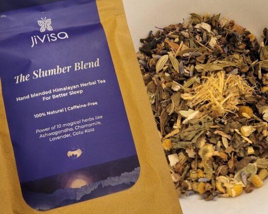 Slumber Blend Jivisa wellness tea review